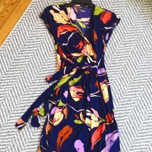 MAGGY LONDON WRAP DRESS SIZE 2